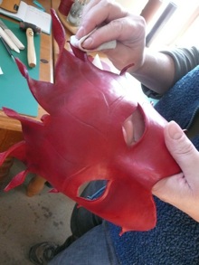 Leather Mask Making with GDH Leather Courses